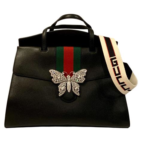 gucci handbag 3d butterfly|gucci shoulder bag.